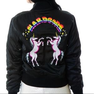 UNIF Hardcore Bomber Jacket + JC Jewel Litas